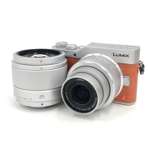 Panasonic パナソニック LUMIX G DC-GF9W ミラーレス一眼 デジタルカメラ レンズ2点セット 箱・附属品あり 通電〇【CLAZ8021】