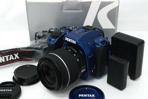 極美品｜ペンタックス PENTAX KF 18-55WRキット クリスタルブルー CA01-M1945-2P4