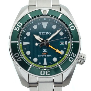 セイコー SEIKO SBPK001/5K65-0AA0 プロスペックス ダイバーズ GMT デイト ソーラー メンズ 保証書付き G#136498