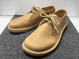 Clarks クラークス レザーシューズ 革靴 サイズ8 ブラウンベージュ イングランド製 メンズ