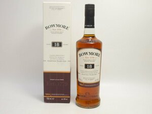 ★★BOWMORE ボウモア 18年 700ml/43% 箱付★AY113331