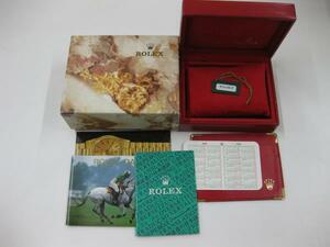 ロレックス ROLEX レディース用 外箱・内箱 BOX 14.00.02 赤箱 付属品
