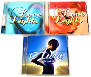 【ＣＤ】 Love Lights ラヴ・ライツ ２・３ ＆ AURA オーラ / ３点セット