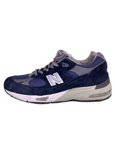 NEW BALANCE◆M991/ネイビー/Made in UK/UK8/NVY