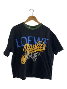 LOEWE◆Paulas Ibiza/Tシャツ/XS/コットン/ブラック/ロエベ