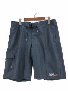 QUIKSILVER クイックシルバー ハーフ パンツ sizeM/紺 ◇■ ☆ dic5 メンズ