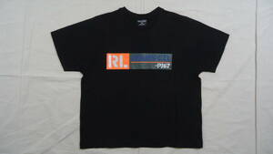 POLO JEANS CO. RALPH LAUREN 旧モデル レディース 半袖Tシャツ 黒 M/L 半額以下 60%off S/S Tee レターパックライト おてがる配送ゆうパッ