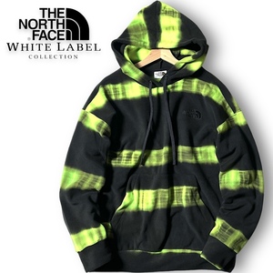 新品 THE NORTH FACE ノースフェイス ホワイトレーベル DYEING 製品染め マイクロフリース フーディー パーカー プルオーバー M ◆B5604