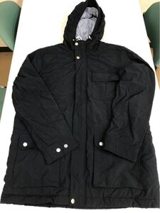 ●GAP●新品●ジャケットコート●L●紺●フード有●綿●定番人気●内側ダウンタイプで中綿入り●ＸＬ位はあります●1-1