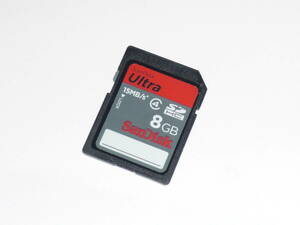 動作保証！SanDisk Ultra SDHCカード 8GB クラス④