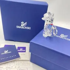 レア SWAROVSKI スワロフスキー クリスベア カウボーイ