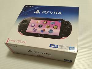 ☆ 新品 ☆ PSVITA 2000 ブラックピンク black　pink 本体 vita