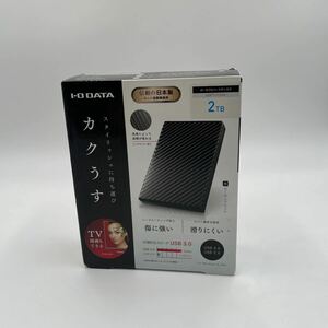 【未使用品】IODATA 外付けHDD 外付けハードディスク ブラック 2.0TB HDPT-UT2DK