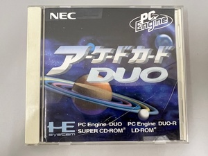 笠G「22795」PCエンジン アーケードカードDUO 動作未確認