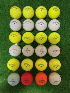 キャロウェイゴルフボール24球の出品になります。種類は8枚目の画像にてご確認下さい。