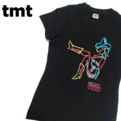 tmt/ティーエムティー/Tシャツ/ラメプリント/匿名配送/送料無料