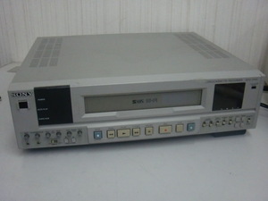 ☆SONY 業務用S-ＶＨＳビデオデッキ SVO-2100！(MID-2810)「120サイズ」☆