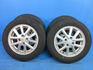 ホンダ 純正 モデューロ Modulo 14インチ 14x5.5J PCD100 +45 4H 175/65R14 4本　フィット　　2024.9.14.O.1-H1-4　24090458