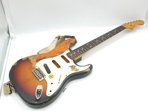 【s0114】FENDER フェンダー Stratocaster ストラトキャスター エレキギター 日本製 ソフトケース付き 格安スタート