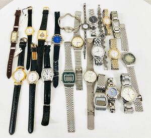 【ジャンク腕時計おまとめ】SEIKO セイコー SCUBA 7N85-0070/TYPEⅡ4336-8040/SPIRIT 5M42-0E10/RICOH 825001 等 ベンツ クォーツ 自動巻き