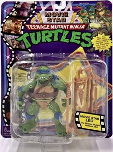 Playmates タートルズ ムービースター レオナルド フィギュア TMNT TURTLES ミュータントタートルズ MOVIE STAR LEO