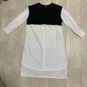 AZUL BY MOUSSY アズールバイマウジー　ワンピース ドッキングワンピース シャツワンピース 極美品　マウジー　　着用一度だけ