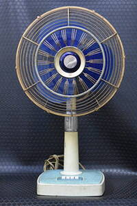 うぶ品　昭和レトロ　ナショナル　NATIONAL ELECTRIC FAN　扇風機　30QC　3枚羽根　30cmタイプ　未整備品　稼働品