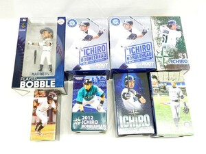 1000円スタート フィギュア 8点 イチロー プロ野球選手 ボブルヘッド マリナーズ MARINERS ROOT SPORTS 鈴木一郎 箱付き 5 JJ30007