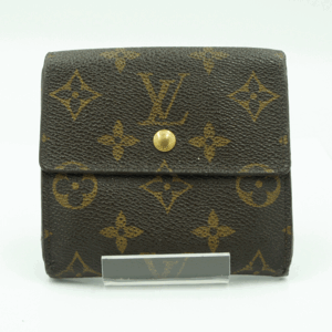 【中古】Louis Vuitton（ルイヴィトン）ポルトモネビエカルトクレディ　Wホックコンパクトウォレット　M61652