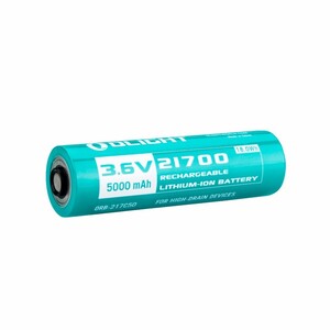 OLIGHT 21700 バッテリー 3.6v 18w 5000mAh【未使用品】 オーライト ケース付き 電池