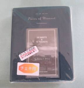 3004シ◆チェキ用 アルバム　72枚収納　カードも名刺もOK.◆　