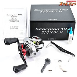 ★☆【シマノ】 21スコーピオン MD 300XG LH 純正ハンドル付 SHIMANO SCORPION★☆m36892