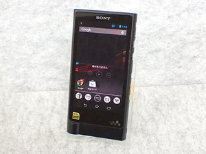 【中古 訳あり】液晶不良 SONY WALKMAN ZXシリーズ NW-ZX2 128GB ブラック デジタルオーディオプレーヤー 本体 ウォークマン(PFA898-2)