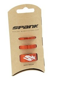 Spank Bicycle ヘッドセット スペーサーキット Orange 3/6/12mm