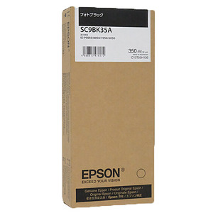 EPSON インクカートリッジ SC9BK35A フォトブラック [管理:1000029635]