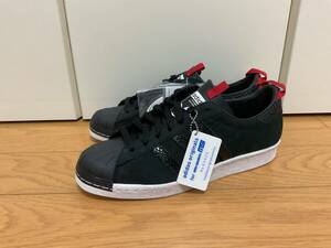 新品 adidasxMITA アディダスxミタ SUPERSTAR 80s MITA パイソン 27cm ブラック スーパースター