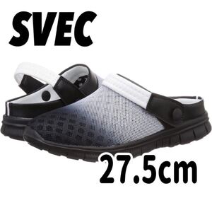 【通気性抜群で蒸れない】SVEC サボサンダル 27.5cm 歩きやすい