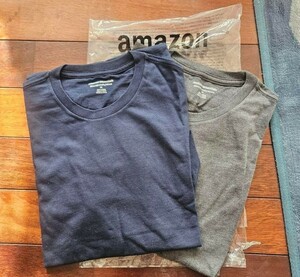 [Amazon ] マルチパック Tシャツ クルーネック 半袖 2枚組