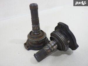 程度良好！！ 日産 NISSAN 純正 HCR32 スカイライン タイプM RB20DET デフ サイド フランジ 6穴 29山 左右 セット 即納 棚28A