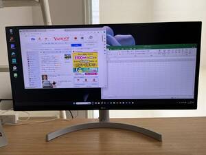 ★【美品】LG 29インチ 21:9 ウルトラワイドモニター 29WN600 IPS