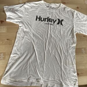 【中古品】ハーレー Hurley サーフ サーフィン スケボー ストリート 古着 Tシャツ 白 X