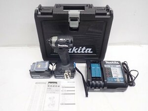 【美品】 makita マキタ 18V 充電式インパクトドライバーTD173DRGXB バッテリー2個/充電器付き セット品 ∩ 705DA-1