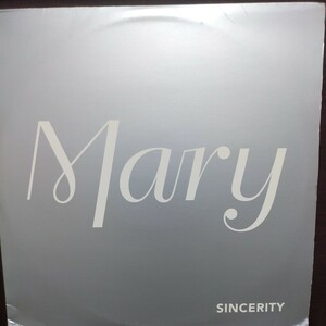 12inch 2枚組 US PROMO盤/MARY J BLIGE　SINCERITY