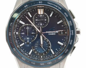 [極美品] 稼働品【CASIO】カシオ オシアナス マンタ OCW-S7000A-2AJF メンズ 電波 タフソーラー メンズ 内箱付 定価21.45万