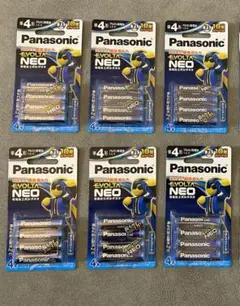 【新品】Panasonic Evolta NEO 乾電池 4本入り 6セット