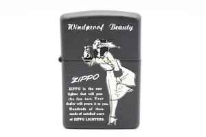 ●ZIPPO ジッポ WINDY ウィンディ マットブラック 喫煙具 ライター 20795304