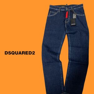 未使用 19AW DSQUARED2 Run Dan Jean ディースクエアード 濃色 デニムパンツ ジーンズ サイズ44 メンズ （S程度）