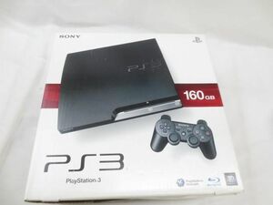 【同梱可】中古品 ゲーム プレイステーション3 PS3本体 CECH-2500A チャーコルブラック 動作品 周辺機器 箱あり