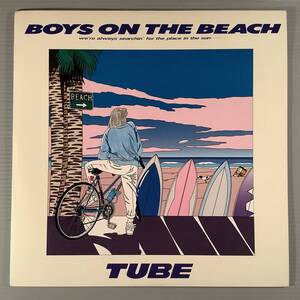 LP(プロモ)●TUBE／BOYS ON THE BEACH●良好品！