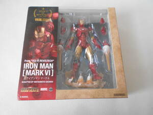 H / 海洋堂 特撮 リボルテック LR-040 IRON MAN MARKVI アイアンマン マーク6 マーベル 中古品